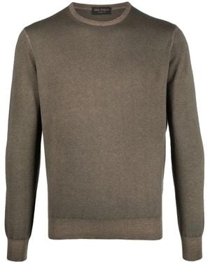 Dell'Oglio Crew-Neck Knitted Jumper - Grey