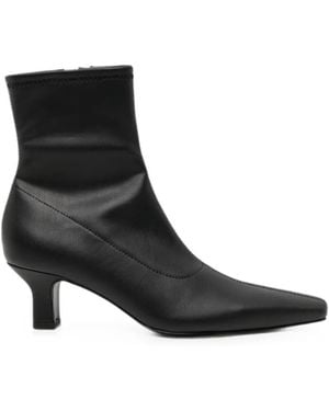 Senso Soraya Square-Toe Ankle Boots - Black