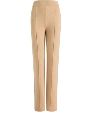 Patou Wool-Blend Pants - Natural