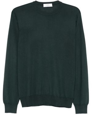 Mauro Ottaviani Crew-Neck Long-Sleeved Sweater - Green