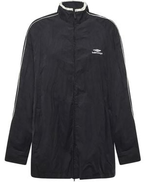 Balenciaga Jackets Polyester - Blue