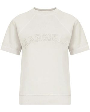 Maison Margiela ロゴ スウェットシャツ - ホワイト