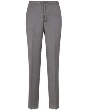 Slowear Drawstring Trousers - Grey