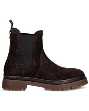 GANT Suede Chelsea Boots - Black