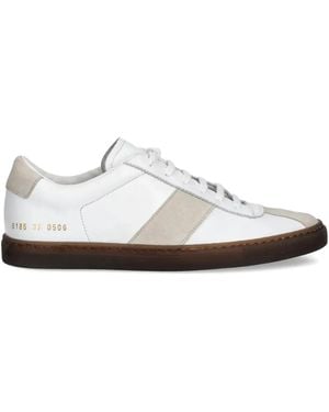 Common Projects Sneakers Mit Kontrasteinsatz - Weiß