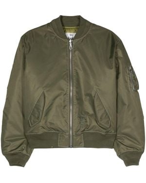 Stussy Nylon Bomber Jacket - Green
