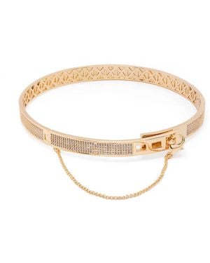 Eddie Borgo Safety Chain Choker Necklace - Blanco