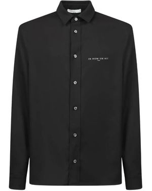 ih nom uh nit Long-Sleeve Shirt - Black