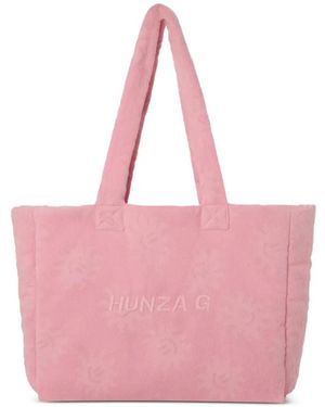 Hunza G Sunny Beach Bag - Pink
