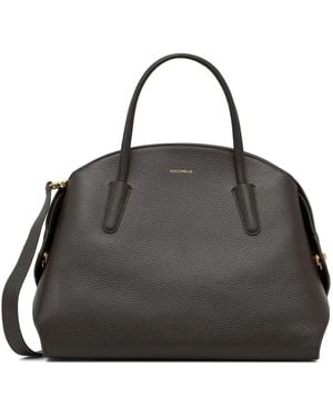Coccinelle Ladybug Grained Tote Bag - Black