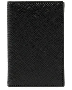 Smythson Portacarte Con Stampa - Nero