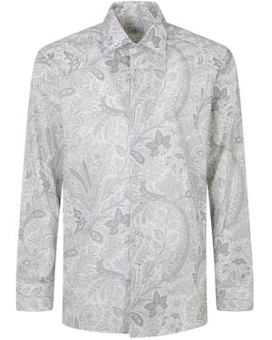 Etro Paisley Shirt - Gray