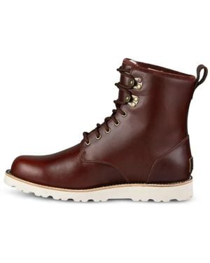 UGG Bottines Hannen Tl En Cuir - Marron