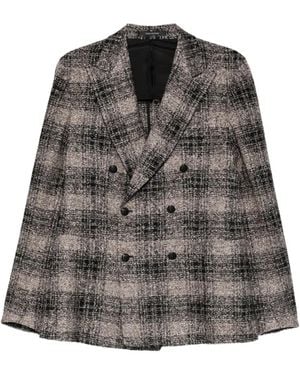 Tagliatore Double-Breasted Blazer - Grey
