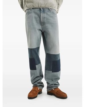 1989 STUDIO Patchwork Regular Jeans - Blue