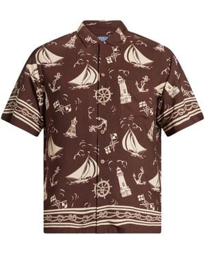 Polo Ralph Lauren Graphic-Print Shirt - Brown