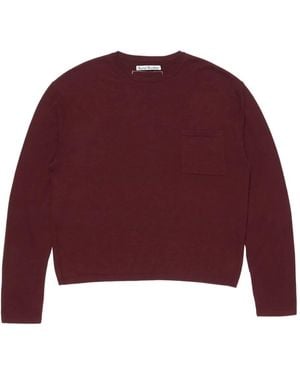 Acne Studios Cashmere Jumper - Red