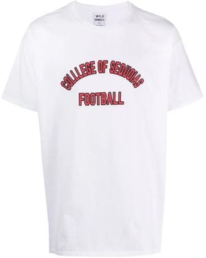 WILD DONKEY T-Shirt À Imprimé Graphique - Blanc