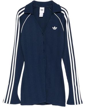 adidas Caraco À Boutonnière Devant - Blue