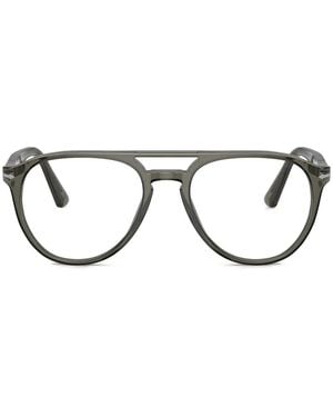 Persol Klassische Pilotenbrille - Braun