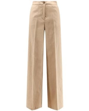 Pinko Pantalon À Poches Boutonnées - Natural