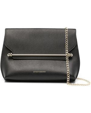 Strathberry Stylist Clutch Bag - Gray