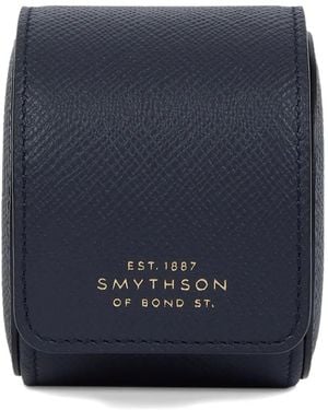 Smythson Uhrenrolle Für Eine Uhr (7X8X8Cm) - Blau
