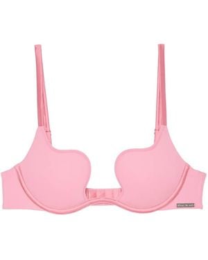 Fleur du Mal Le Stretch Seduce Bra - Pink