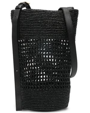 KHAITE Bolso Bombonera Billie Pequeño Tejido - Negro