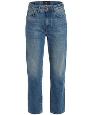 3x1 Josephine Faded Wide-leg Jeans - Blue