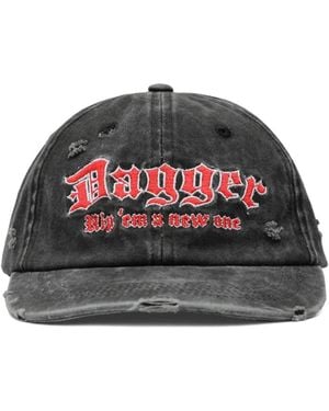 DAGGER Distressed Embroidered Baseball Cap