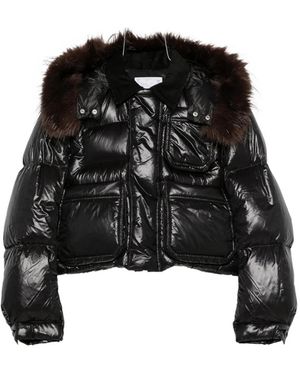 Sacai Double-Breasted Jacket - Black