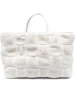 Casadei Twiga Shoppers トートバッグ - ホワイト