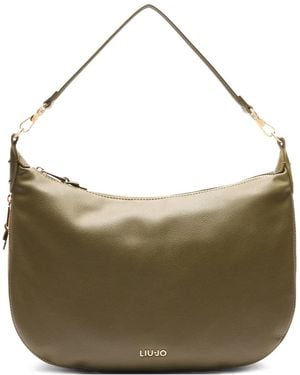 Liu Jo Logo-Lettering Shoulder Bag - Green