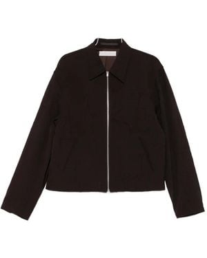 Our Legacy Crinkled Wool Jacket - Black