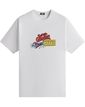 Kith Stadium Sesame Street Super Grover T-Shirt - White