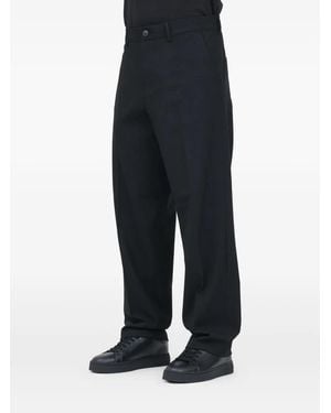 SELECTED Button Fly Trousers - Blue