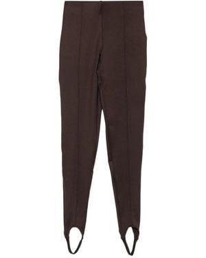 Frankie Shop Stirrup Leggings - Brown