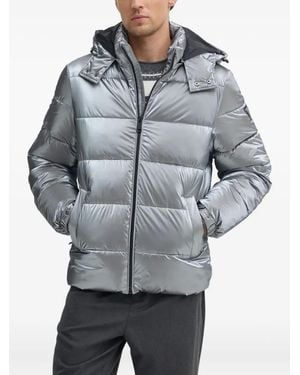 Guess Gefütterte Kapuzenjacke - Grau