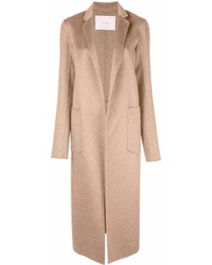 Adam Lippes Vanessa Open-Front Cashmere Coat - Natural