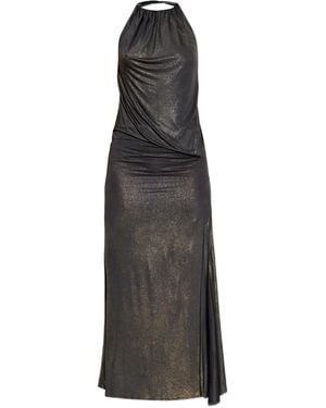 DIESEL Neck Dress 'D-Karam-Long' - Black