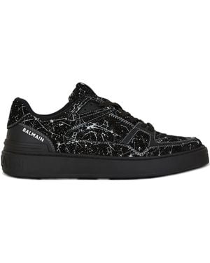 Balmain B-Court Skate Trainers - Black