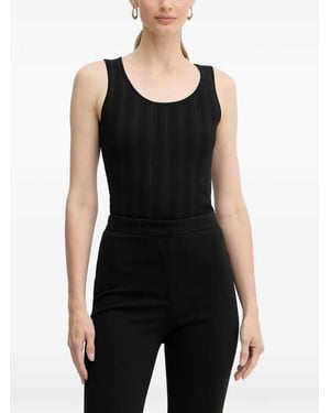 MARCIANO BY GUESS Cut-Out Detail Cardigan Set - Black