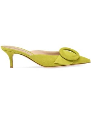 Gianvito Rossi Mules Portofino 55Mm - Giallo