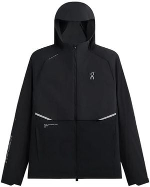 Kith Hooded Zip-Up Jacket - Black