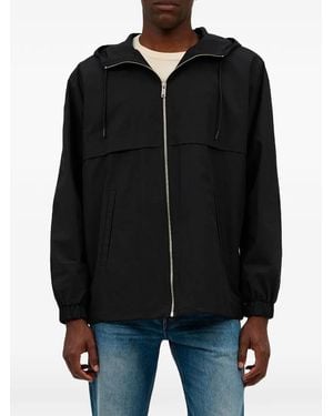 A.P.C. Iggy Hooded Windbreaker - Black