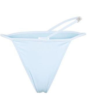 Gcds Sita Bikinislip Met Logoplakkaat - Blauw