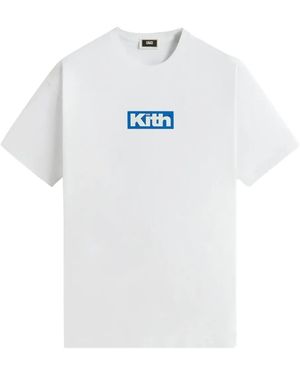 Kith Retro Logo Cotton T-Shirt - White
