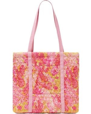 LoveShackFancy Henderson Quilted Shoulder Bag - Pink