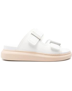 McQueen Hybrid ダブルストラップ サンダル - ホワイト